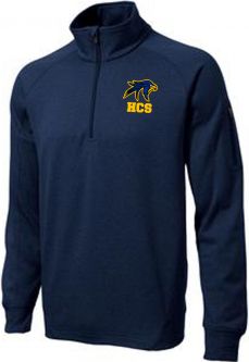 Sport-Tek Tech Fleece 1/4-Zip Pullover, Navy